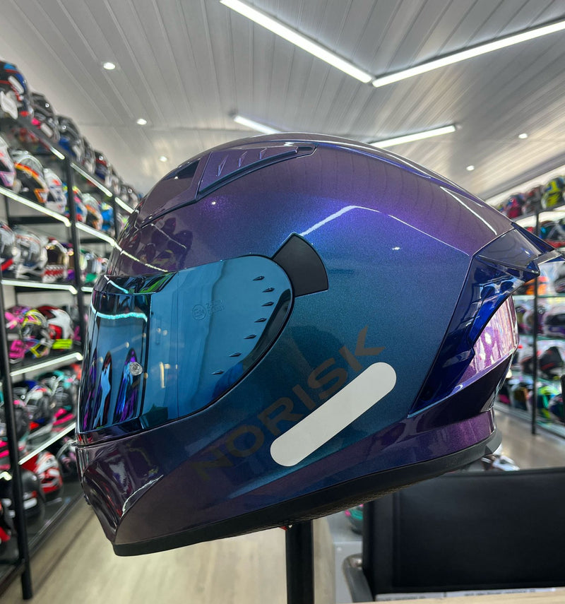 CAPACETE NORISK FLOW MONOCOLOR BLUE