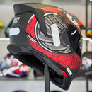 Capacete ORIGINE DINAMO FIGHTER FLUO RED BLACK MATT