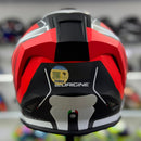 Capacete ORIGINE DINAMO SZ FASTER BLACK RED GLOSS