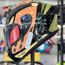 CAPACETE TEXX SPIHE CUBE LARANJA + brinde AEROFOLIO