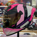 Capacete Norisk Flow run Blue/Pink