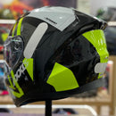 Capacete AXXIS SEGMENT LEDERS C13 FLUOR YELLOW