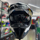 CAPACETE BIEFFE, B-TRAIL DELUX BRANCO/AZUL