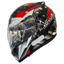 Capacete SPARK OROC Preto e Vermelho