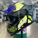 CAPACETE RACE TECH VOLT FERA CINZA FOSCO