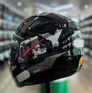 Capacete FLY F-9 HG CITY PRETO ROSA