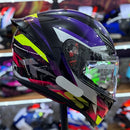 Capacete AGV K1 S Fastlap Black/Purple/pink