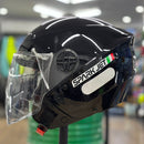 Capacete EBF SPARK JET SPEED PRETO BRILHO