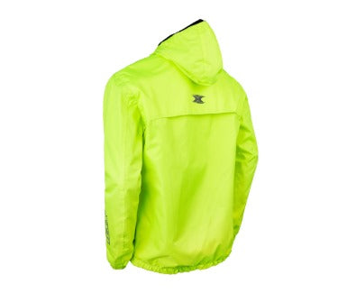 JAQUETA TEXX CORTA VENTO NEON V2 VERDE