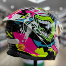 Capacete NORISK STRADA II WOW Blk HV Yellow