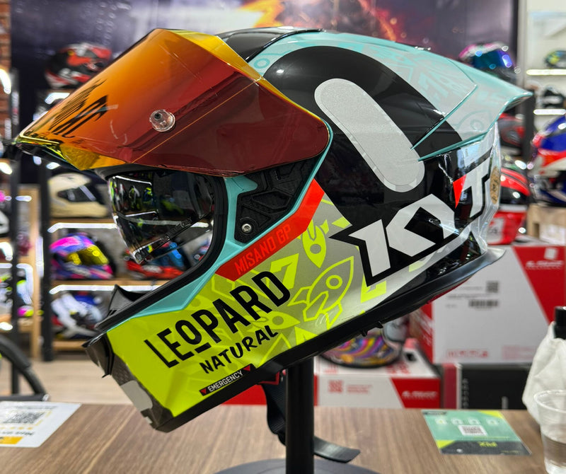 Capacete Kyt R2r Edição Limitada Max Foggia Misano 2022