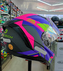 Capacete RACE TECH VOLT TRACK MATTE TIT PURPLE