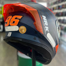 Capacete NORISK FLOW DAYTONA MATTE BLUE/ORANGE