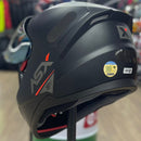 Capacete ASX CITY SV SOLID PRETO FOSCO