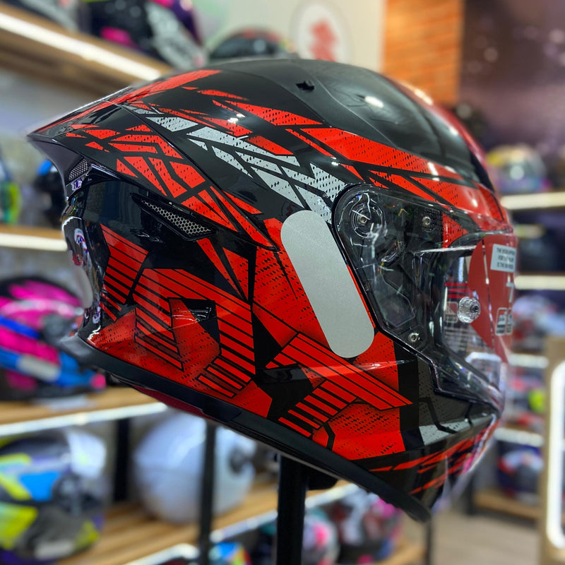 Capacete KYT  TT REVO COBUSTION RED