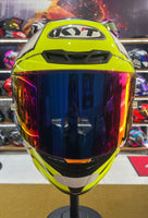 CAPACETE KYT TT COURSE 98 BOMB + VISEIRA COLORIDA E AEROFOLIO