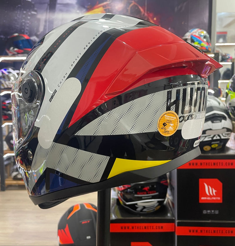 Capacete Axxis HUMMER B FLEX E0 WHITE GLOSS