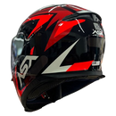 Capacete ASX EAGLE STREET Preto Vermelho e Branco