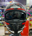 CAPACETE NORISK STRADA 2 EVOQUE BLK/ WHT/ RED