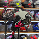 Capacete FW3 X OPEN STAR AZ TIFFANY COM ROSA