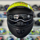 Capacete PEELS U-RB2 CLASSIC ESCAMOTEAVEL PRETO FOSCO/ PRATA