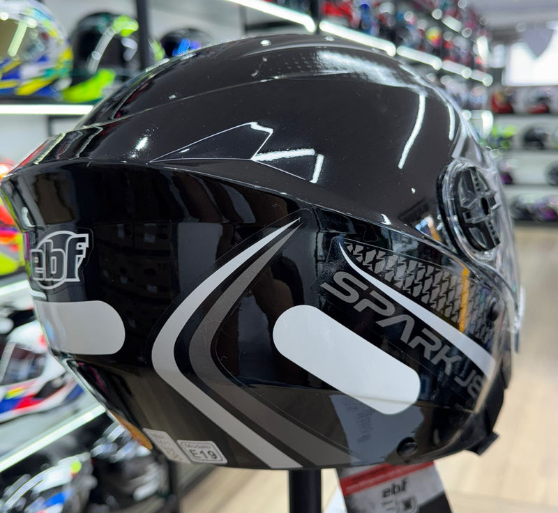 Capacete EBF New Spark Jet Speed Prata