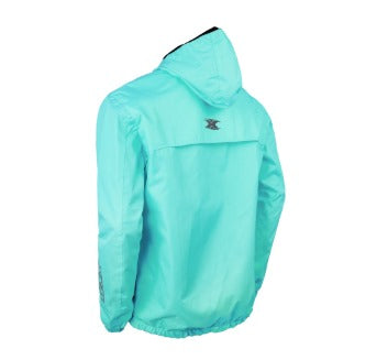 JAQUETA TEXX CORTA VENTO NEON V2 AZUL CLARO