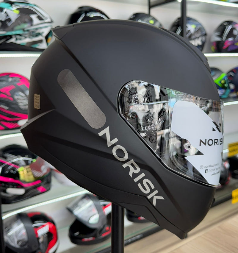 Capacete Norisk RAZOR SOLID  MATT BLACK