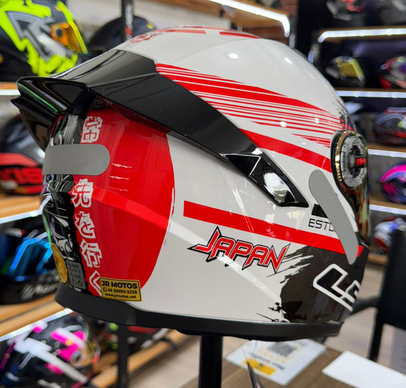 CAPACETE LS2 FF358 S JAPAN RED