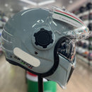 Capacete GP TECH ZOOM MONO METALIZADO CINZA