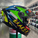Capacete MT BRAKER  SV URBANSPATTER C6 FLUOR