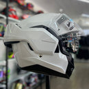 Capacete HJC I100 180 SOLIDO BRANCO PEROLA