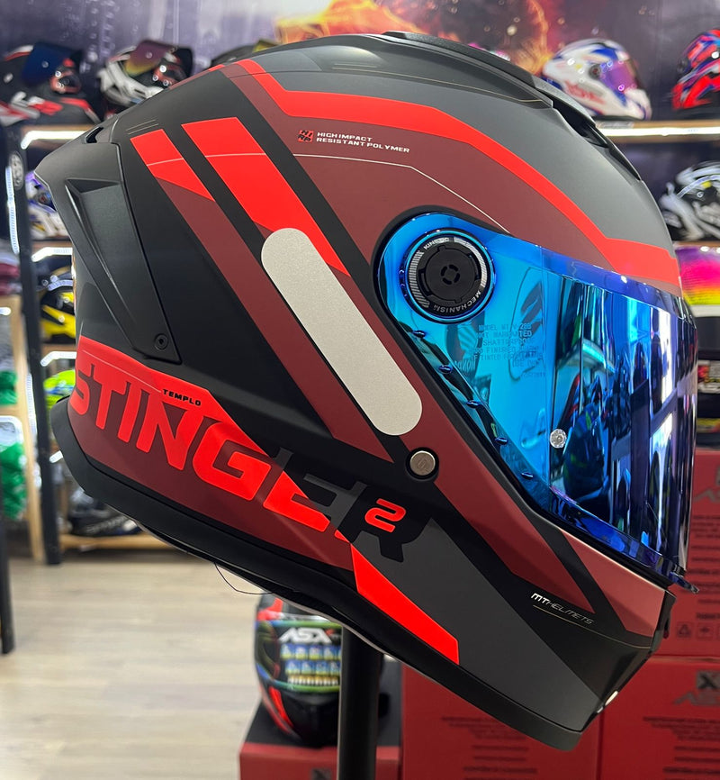 Capacete MT Stinger 2 Templo B5, MATE