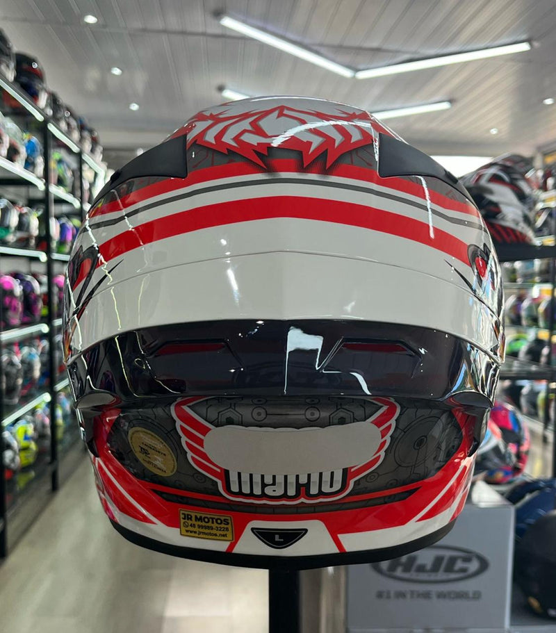 CAPACETE KYT TT COURSE SUPER MARIO