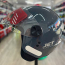 Capacete Fly Jet HG Classic Cinza