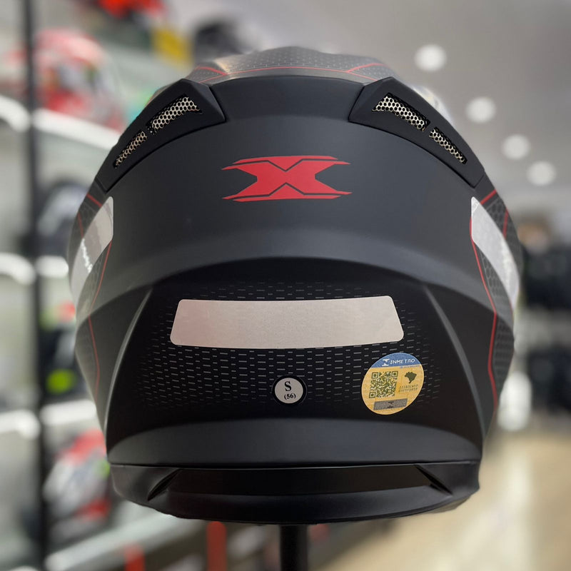 Capacete Texx STRIKE PHANTER VERMELHO