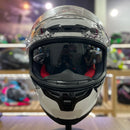 CAPACETE KYT, STRIKER, 2V NEUTRON BLACK WHITE