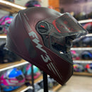 Capacete FW3 GTX LIMITED VERMELHO BORDO FOSCO