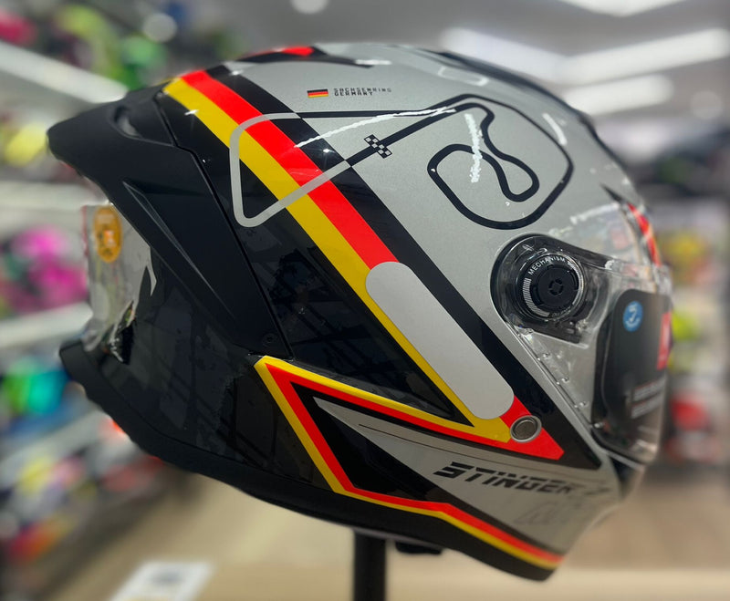 Capacete MT Stinger 2 Grand Prix C1 Alemanha