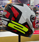Capacete LS2 FF358 Starwar Vermelho e branco