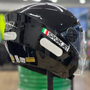 Capacete EBF SPARK JET SPEED PRETO BRILHO