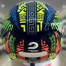 RACE TECH PLAY ART BLUE/ORANJE