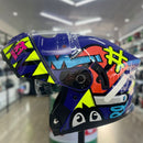 CAPACETE RACE TECH SIGNAL STUFF ROXO