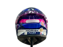 Capacete NORISK FLOW PULSE BKL/BLU/PNK