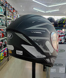 Capacete FLY Drive 2 PULSE Preto fosco e grafite