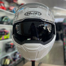 Capacete HJC I100 180 SOLIDO BRANCO PEROLA