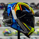 Capacete ORIGINE DINAMO SZ LIRIK YELLOW BLUE GLOSS