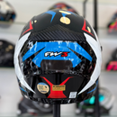 Capacete FW3 GTX STAR  Vermelho e Azul