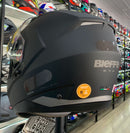 CAPACETE BIEFFE B-40 CLASSIC PRETO FOSCO GRAFITE