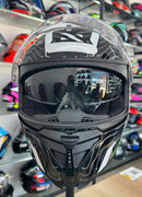 Capacete Norisk Strada II Fusion WHT/BLK/GRE